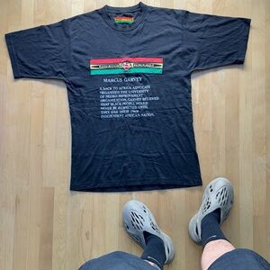 Vintage Stop And Think Marcus Garvey 90s Rare